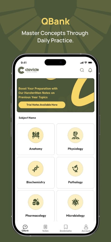 CLAVICLE QBank — Master Concepts Through Daily Practice
